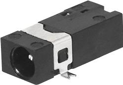 Same Sky (formerly CUI Devices)-PJ-094H-SMT-TR Steckverbinder Conn DC Power Jack F 2 POS Solder RA SMD 3 Terminal 1 Port T/R