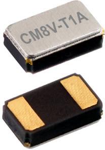 Micro Crystal AG-CM8V-T1A-32.768KHZ-9PF-20PPM-TA-QC Quarze Crystal 0.032768MHz ±20ppm (Tol) 9pF FUND 70000Ohm 2-Pin CSMD T/R