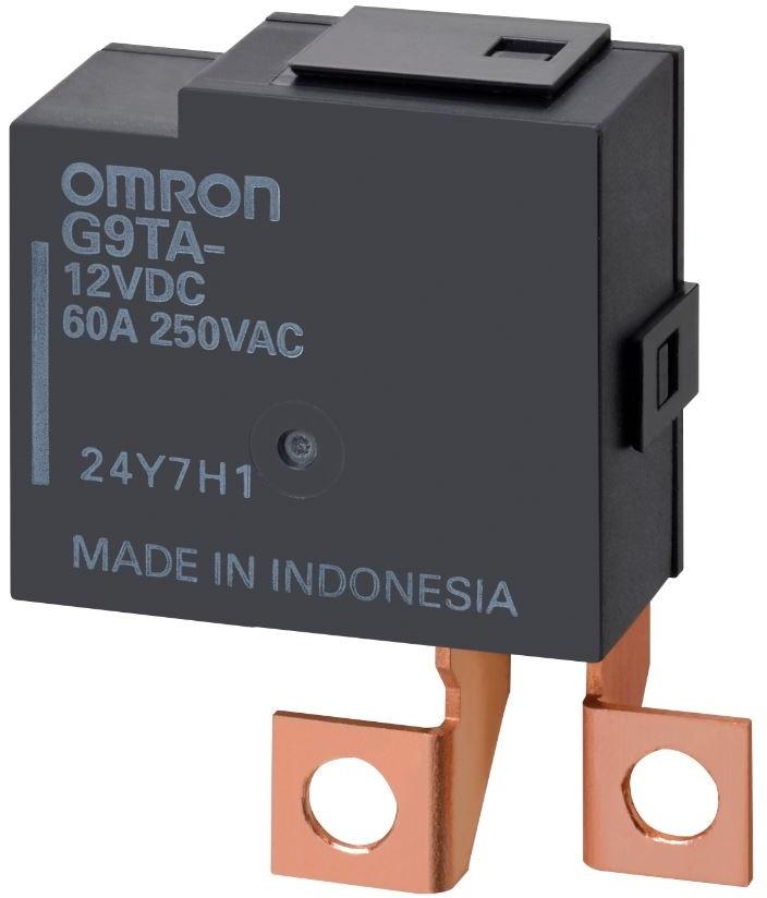Omron-G9TA-K1ATH DC12 Power Relays Power Relay 12VDC 60A SPST-NO(39.1mm 18mm 34.5mm) THT