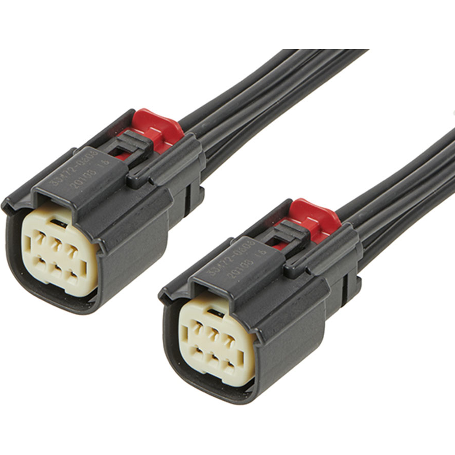 Molex-2162851063 Cable Assembly DC Power Cable Assembly 0.6m Wire to Board to Wire to Board 6 to 6POS F-F Crimp-Crimp 14AWG