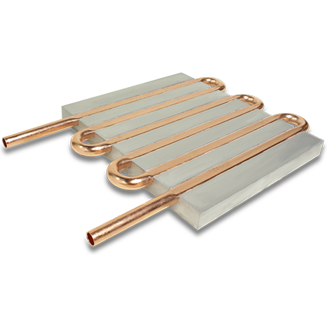 Advanced Thermal Solutions-ATS-TCP-1003 Wärmemanagement-Zubehör Thrml Mgmt Access Cold Plate 0.015°C/W Aluminum