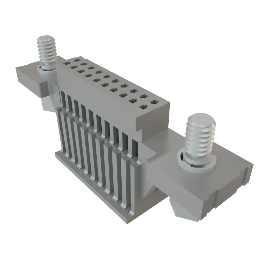 Samtec-ISDF-10-D-S Custodia filo connettore dedicato Conn Housing RCP 20 POS 1.27mm Crimp ST Cable Mount Black Tube