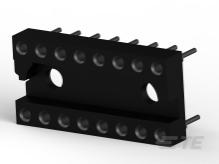 TE Connectivity-2-1571550-4 Connector Socket Conn DIP Socket SKT 16 POS 2.54mm Solder ST Thru-Hole Box/Tube