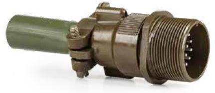 ITT Corporation-CA3101E20-27P-B-14 Steckverbinder, rund Conn Circular PIN 14 POS Crimp ST Cable Mount 14 Terminal 1 Port