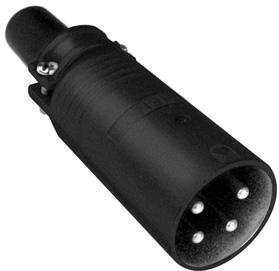 Amphenol-EP-4-12B Steckverbinder für Audio und Video EP Male Cable Connector, Machined Contacts, Metal Shell