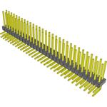 Conn Unshrouded Header HDR 60 POS 2.54mm Solder RA Side Entry Thru-Hole Bulk