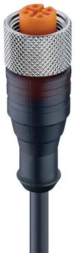 Belden-RKT 4-3-224/5 M null Cable Assembly Circular Sensor/Actuator 5m 22AWG M12 Circular 4 POS F
