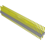 Conn Unshrouded Header HDR 80 POS 1.27mm Solder ST Top Entry Thru-Hole Tube