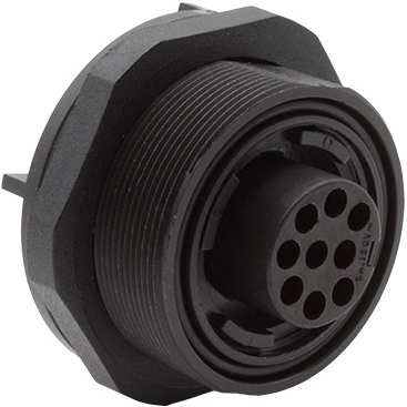 Bulgin Components PLC-PXV0707/S/25 Steckverbinder, rund Conn Circular SKT 25 POS Solder ST Thru-Hole 25 Terminal 1 Port