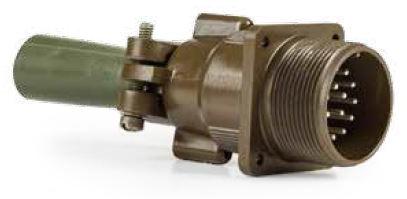 ITT Corporation-CA3100E28-21P-B-15 Steckverbinder, rund Conn Circular PIN 37 POS Crimp ST Wall Mount 37 Terminal 1 Port