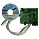 NXP Semiconductors-DEMO9S08SE8 Eingebettete Systementwicklungsboards und -kits MC9S08SE8 Microcontroller Development Board 0.032768MHz CPU