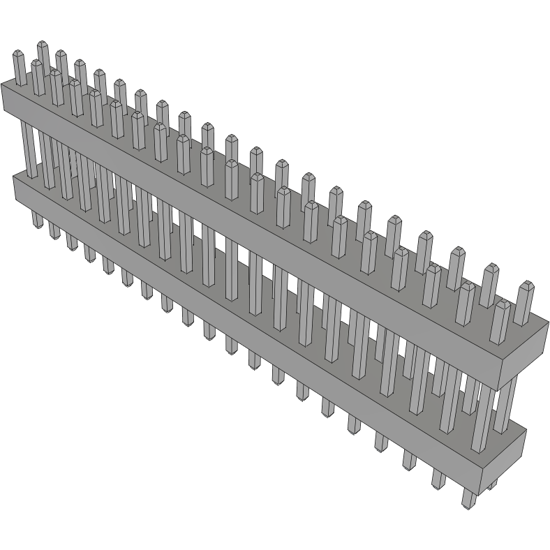 Samtec-TW-20-04-T-D-365-095 Steckverbinderleisten und Leiterplattenbuchsen Conn Board Stacker HDR 40 POS 2mm Solder ST Top Entry Thru-Hole Bulk