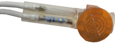 CamdenBoss Ltd-IND580405-240-T/AMB Panel Mount Indicators LED Panel Mount Indicator 2-Pin