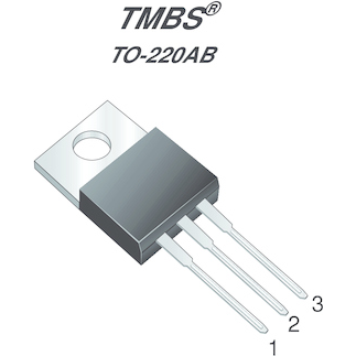 Vishay-V40120CI-M3/P Rectifiers Diode Schottky 120V 40A 3-Pin(3+Tab) TO-220AB Tube