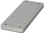 PHOENIX CONTACT-1661037 Steckverbinderzubehör Connector Accessories Cover Plate Straight Polyamide Gray
