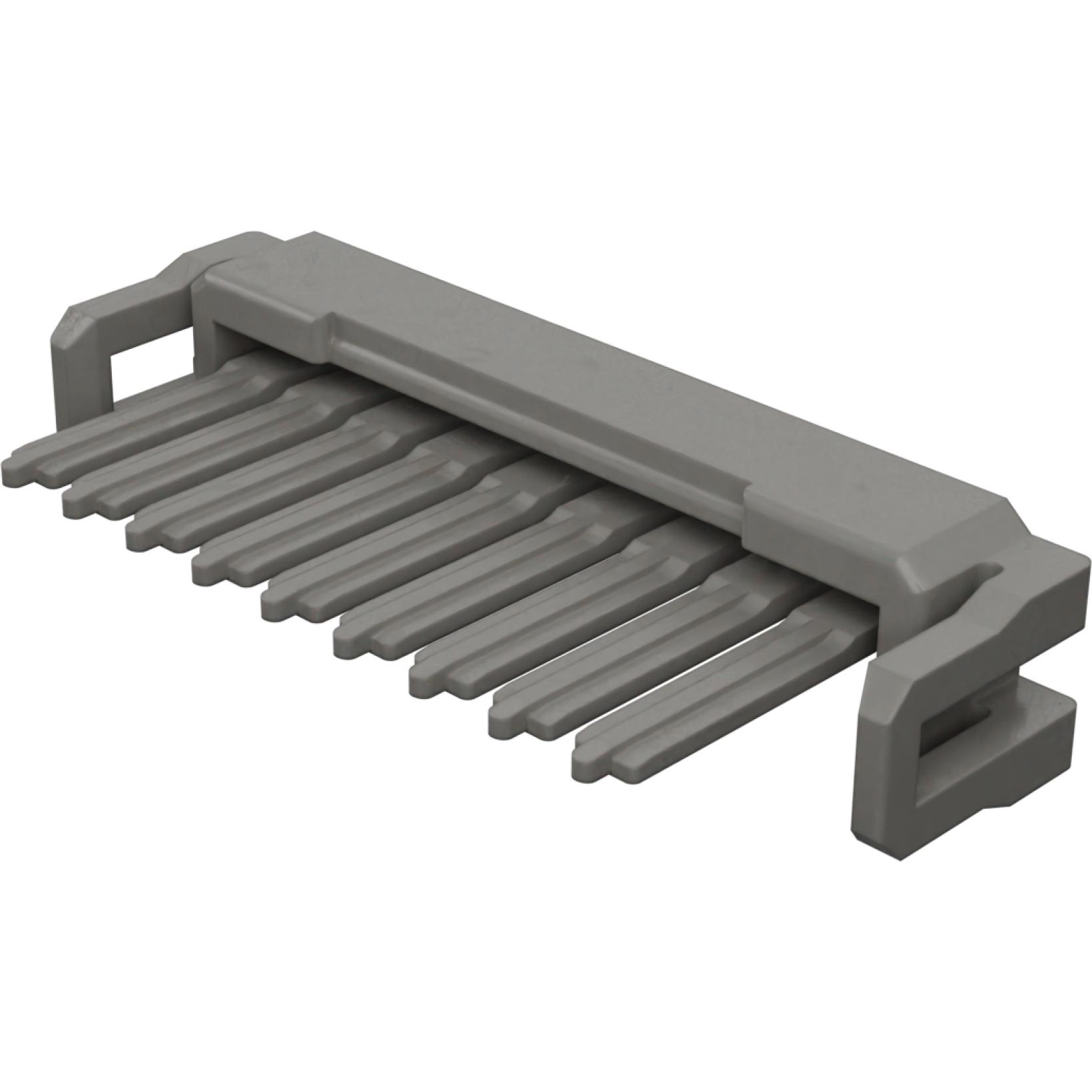 Molex-2145282090 Steckverbinderzubehör Connector Accessories Retainer Right Angle Polybutylene Terephthalate Gray Bag