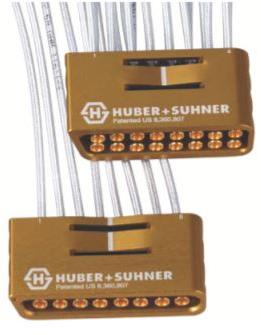 HUBER+SUHNER-MF53/1X8A_21MXP/11MMPX/229 Cable Assembly Other Cable Assembly 0.229m 8(SMA) to 8POS Wire to Board 8 to 8 POS F-F Tape
