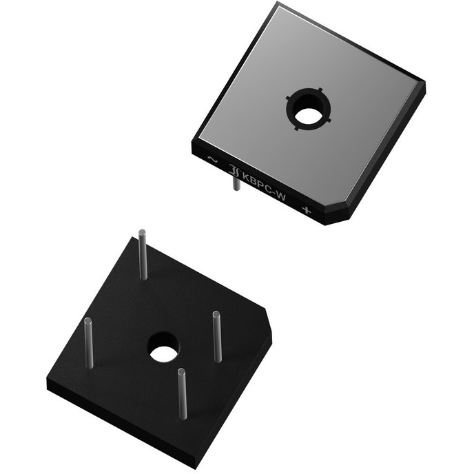 Diotec Semiconductor AG-KBPC3506WP Bridge Rectifiers Rectifier Bridge Diode Single 600V 35A 4-Pin Case KBPC Box