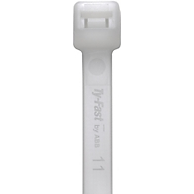 ABB Installation Products, Inc-TY300-40-100 Cable Ties Cable Ties, Self Locking Polyamide 6/6 Natural 76mm 180N Ty-Fast® Bag