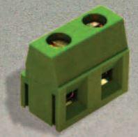 Altech Corporation-MVS-132 Bloques terminales del conector Conn Terminal Block 2 POS 3.5mm Solder ST Thru-Hole 10A