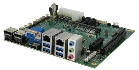 SECO s.r.l.-M965-0000-0000-C0 Supports de cartes Carrier Board for COM-Express Type 6 modules on miniITX form factor