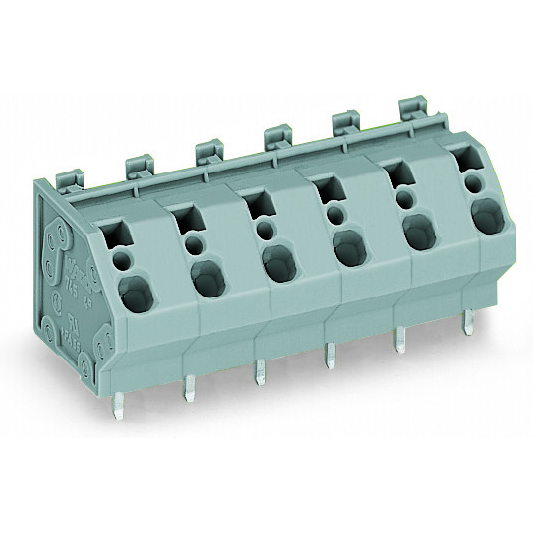 WAGO-745-203 Bloques terminales del conector Conn PC Terminal Block 3 POS 10mm Solder ST Thru-Hole 32A Box