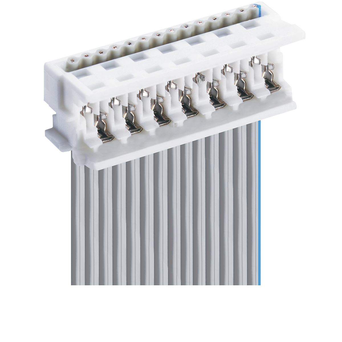 Lumberg-MICA 20 Steckverbinderleisten und Leiterplattenbuchsen Conn IDC Connector SKT 20 POS 1.27mm IDT RA Cable Mount Micromodul™ Box