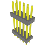 Conn Board Stacker HDR 10 POS 2.54mm Solder ST Top Entry Thru-Hole Bulk