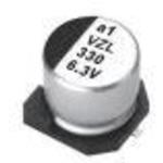 Cap Aluminum Lytic 100uF 25V 20% (6.3 X 7.7mm) SMD 0.29A 2000h 105°C Automotive AEC-Q200