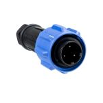 Conn Circular PIN 3 POS Screw ST Cable Mount 3 Terminal 1 Port Buccaneer® Bulk