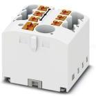 PHOENIX CONTACT-3273342 Blocs de raccordement de terminaux Conn Distribution Terminal Block 7 POS Spring Clamp DIN Rail/Panel Mount 24A