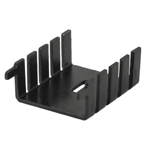 Same Sky (formerly CUI Devices)-HSS-B20-NPS-02 Dissipatore Heat Sink Passive TO-220 Vertical Thru-Hole Aluminum 1050 14.71°C/W Black Anodized