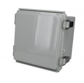 Bud Industries-PTQ-11047 Cajas, compartimentos y anaqueles Fiberglass Box with Stainless Steel Latch 5.91x5.91x4.72
