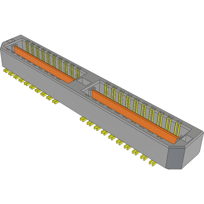 Samtec-QTH-040-01-L-D-DP Steckverbinderleisten und Leiterplattenbuchsen Conn Micro High Speed Terminal Strip HDR 80 POS 0.5mm Solder ST Top Entry SMD Tray