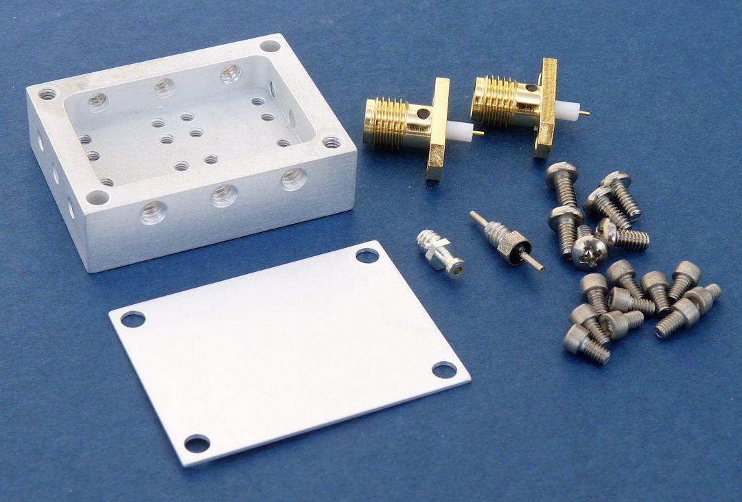 Twin Industries-MH-2 Cajas, compartimentos y anaqueles Aluminum Housing For Single MB Circuit Board