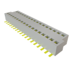 Conn Micro Socket Strip SKT 35 POS 1mm Solder ST SMD Tube