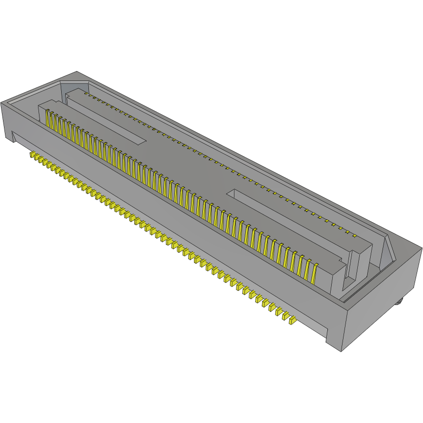 Samtec-BSH-050-01-H-D-A Steckverbinderleisten und Leiterplattenbuchsen Conn Socket Strip SKT 100 POS 0.5mm Solder ST Top Entry SMD Tray