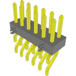 Conn Unshrouded Header HDR 12 POS 2mm Solder RA Side Entry SMD Tube