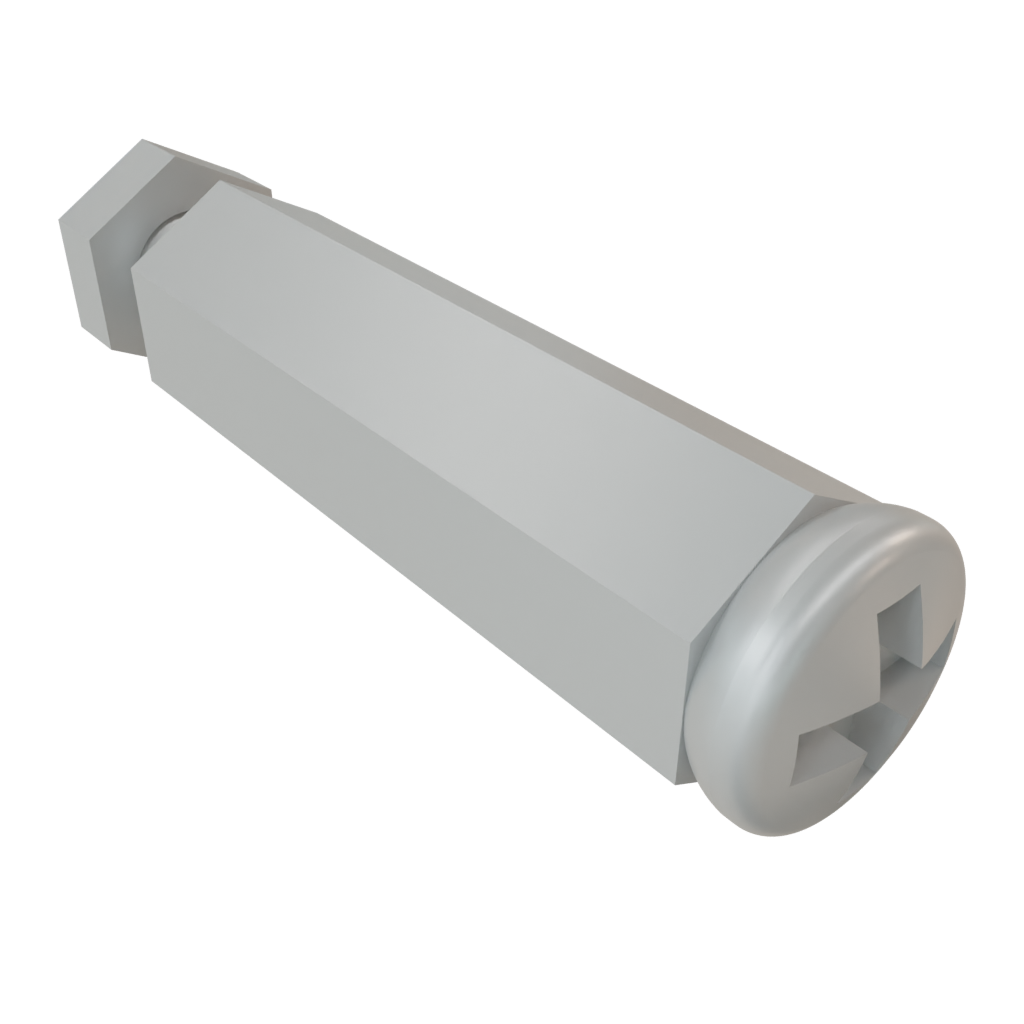 Samtec-SO-1615-03-01-01-L Isolatori a cappe Standoff Hex M/F 4-40-THD 4.76mm-A/F 4.76mm-LG Aluminum 6061