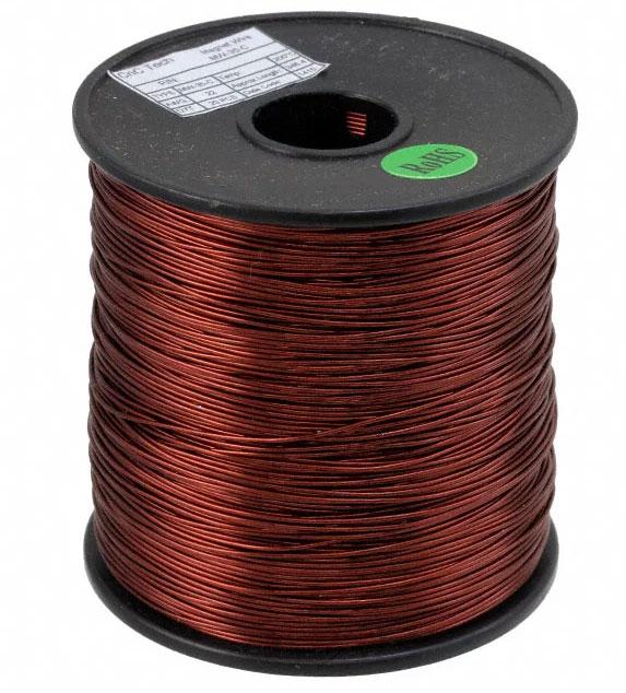 CnC Tech, LLC-600222 Cable Single Conductor Winding Wire 22AWG 346.4m 0.714mm Annealed Copper