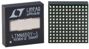 Analog Devices-LTM4650EY-1B#PBF DC/DC-Wandler und Spannungsreglermodul Dual 25A or Single 50A µModule Regulator with 0.8% DC and 3% Transient Accuracy