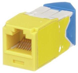 Panduit-CJLR6X88TGYL Connettore telefono e telecomunicazione Conn RJ-45 F 8 POS IDT Cable Mount 8 Terminal 1 Port Mini-Com® Cat 6a Individual