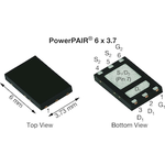 Trans MOSFET N-CH 20V 16A/30A 6-Pin PowerPAIR T/R