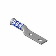 Thomas & Betts-58277PFM350BS Steckverbinderanschlüsse Copper Two-Hole Lug, Standard Belled End Barrel, Max 35kV, Wire Size 350 kcmil, 1/2 inch Bolt Size, 1-3/4 inch Hole Spacing, Tin Plated, Die Code 80, Die Color Code N/A