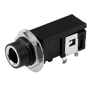 Same Sky (formerly CUI Devices)-SJ-63063B Connettore audio e video Conn Audio Jack F 3 POS Solder RA Thru-Hole 4 Terminal 1 Port Bulk