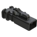 Conn Discrete Wire Housing Straight Body, 25 AMPS, Thermoplastic Material