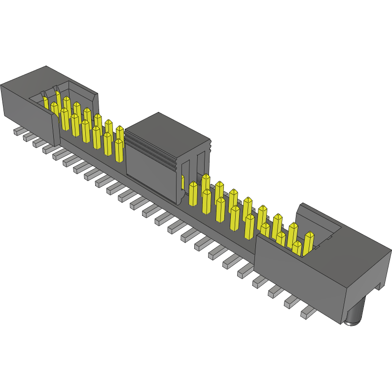 Samtec-FTS-120-02-F-DV-SA-P Cabezales del conector y receptáculos PCB Conn Shrouded Header HDR 40 POS 1.27mm Solder ST Top Entry SMD Tube