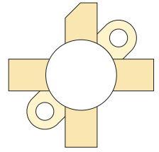 Microchip Technology-VRF152 HF-MOSFETs Trans RF MOSFET N-CH 130V 20A 4-Pin Style M-174 Box