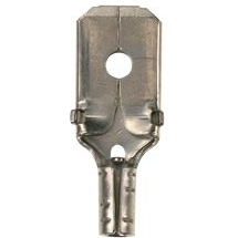 Panduit-D14-250MB-M Steckverbinderanschlüsse Quick Disconnect Terminal 14-16AWG Brass M 17.4mm Nickel Box