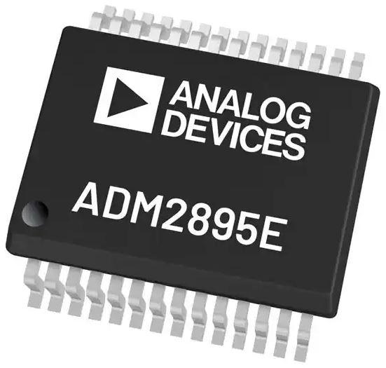 Analog Devices-ADM2895EBRNZ Busleitungs-Transceivern Single Transmitter/Receiver RS-422/RS-485 28-Pin SOIC W